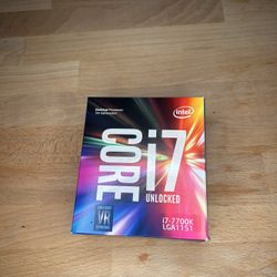 ✅ I7-7700K 4.2GHz Overclockable To 5.0 !!