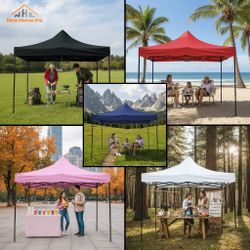 10x10 Canopy Popup 5 Colors Available Carpa