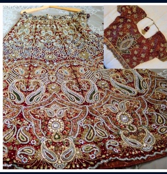 3 Piece Indian Traditional Lehenga Suit