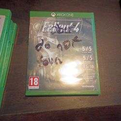 Fallout 4 Xbox One Game.