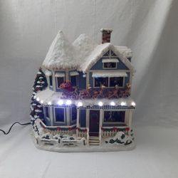 Thomas Kinkade - The Night Before Christmas Story House 