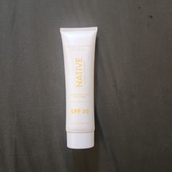 Native Sunscreen With Zinc Oxide 