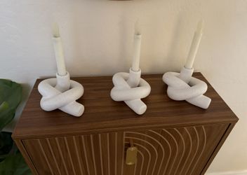 Knott Candle Holders
