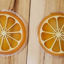 NEW Reusable Orange 🍊 Gel Cooling Eye Pads
