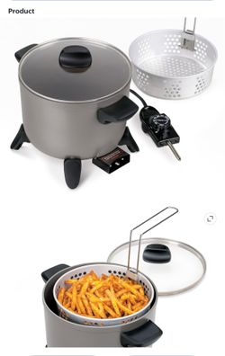 Presto deep fryer multi cooker