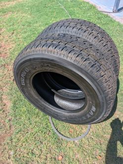 2) new 245/75/17 maxxis bravo at tires