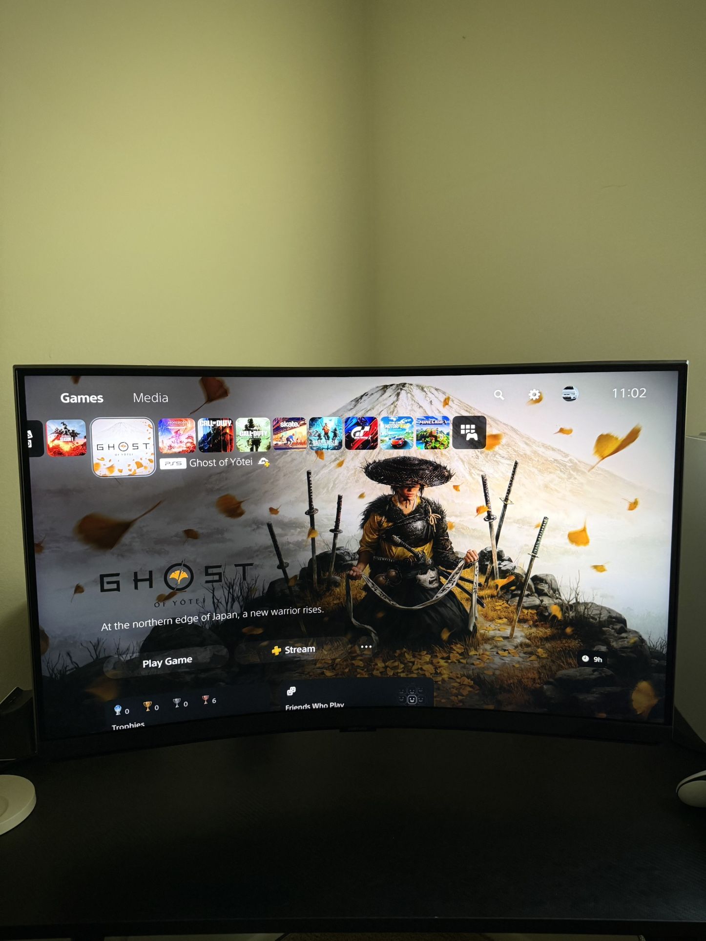 Samsung Odyssey Neo G8 32” 4K UHD 240hz Curved