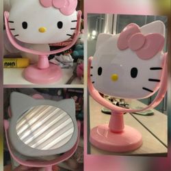 Hello Kitty Makeup Rotating Makeup Mirror SHIPPING AVAILABLE 