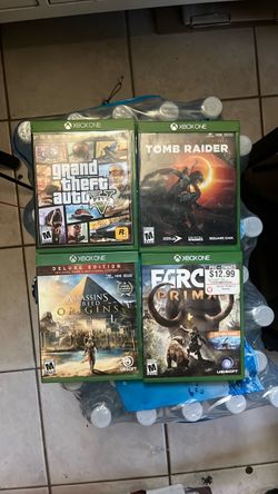 4 Xbox One Games Bundle