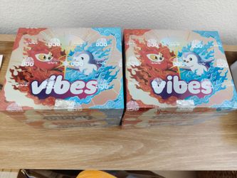 Vibes: Birb & Pengu 1st Edition Booster Display
