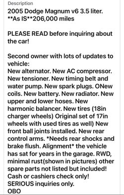 2005 Dodge Magnum