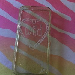 iPhone Glitter Clear Case