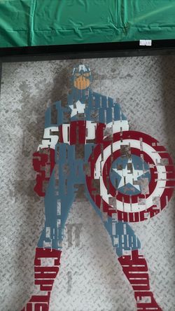 Captain America frame