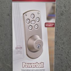  KWIKSET touchpad Keyless Entry Powerbolt  Electromic Deadbolts