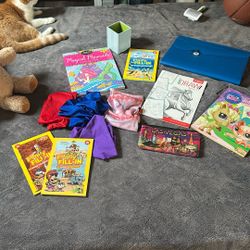 Kids School Supplies, Coloring Books, And Entertainment Fill Ins 
