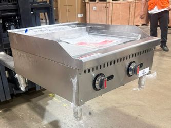 NSF 24 ins Thermostat griddle Medium NG HERG-24T