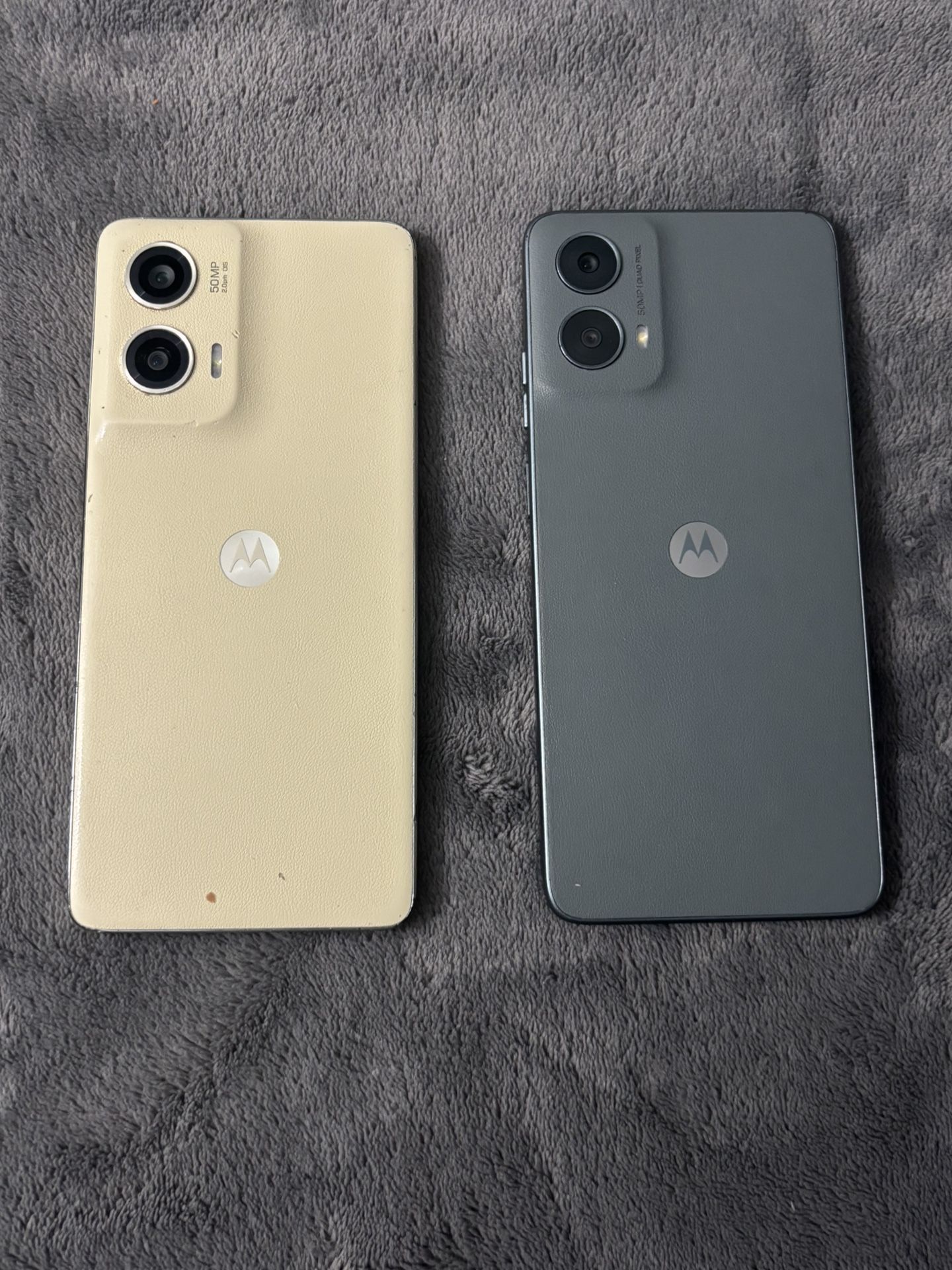 2 Motorola Smartphones
