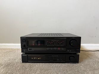 Sony TA-AX301 Home Stereo Integrated Amplifier + ST-JX301 Radio Tuner Receiver