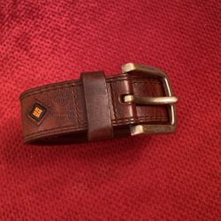 Genuine Leather Unisex Belt ( 41” Long/ 1.44 W)