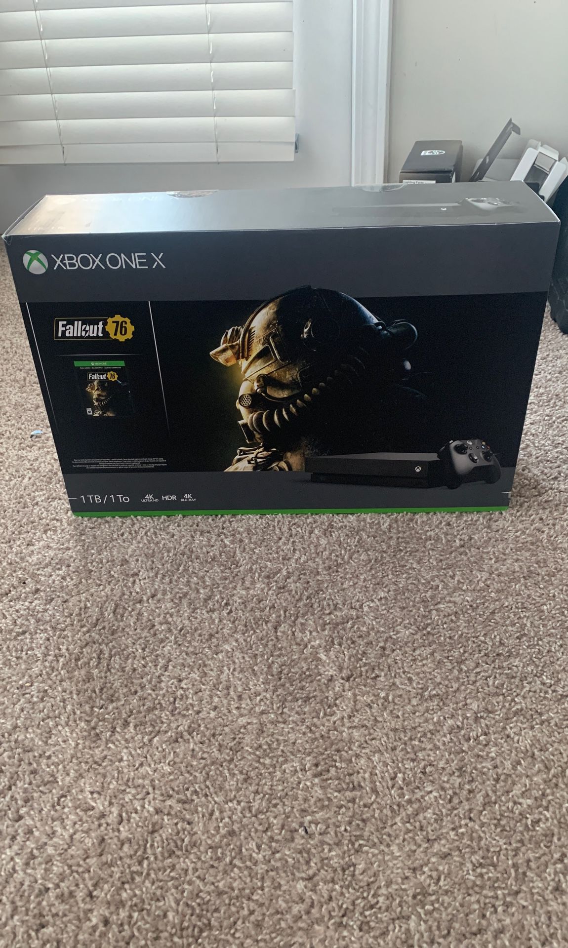 New Sealed XBOX One X Fallout 76 Edition
