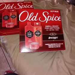 Old Spice Swagger Shampoo/conditioner, Pomade And Body Wash $15 Each