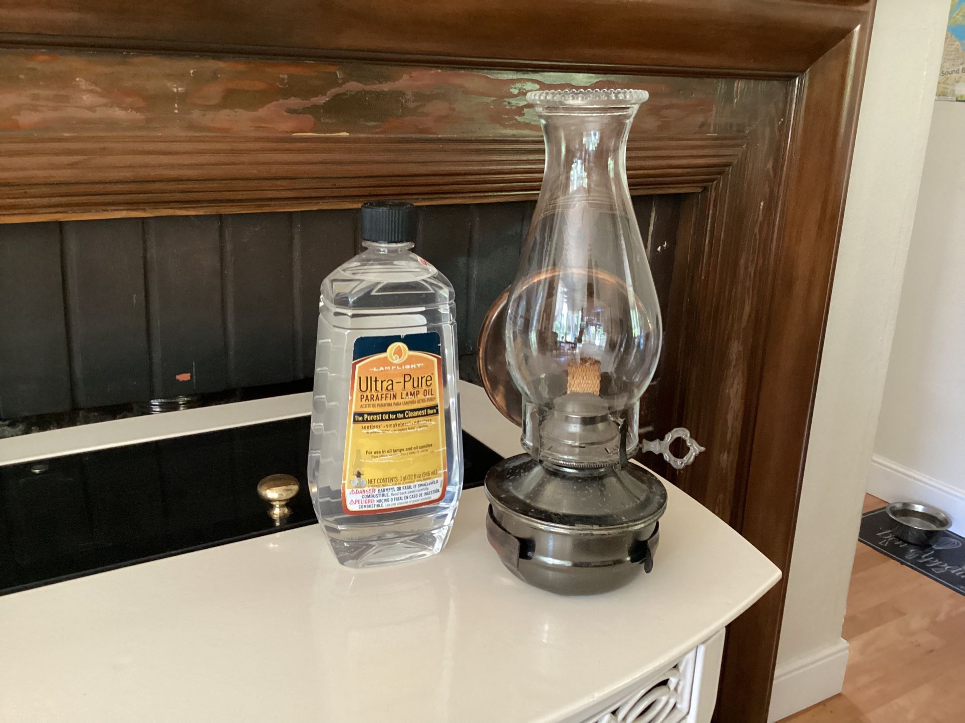 Oil Lantern With Oil