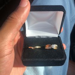 Real Gold Ring, With Promise Ring Included Same Box