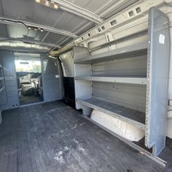 Adrián Steel Chevy Express Cargo Van Shelves