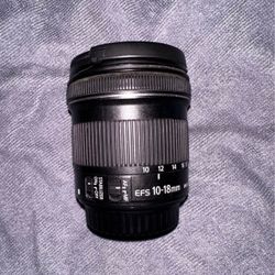 Canon EF-S  10-18mm lens