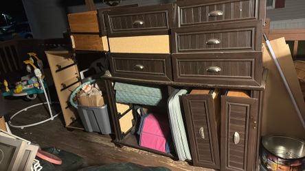 Two dressers with working drawers