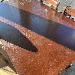 1949 Drexel Travis Court Collection Dining Table With 4 Chairs 