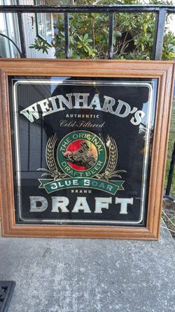Vintage beer signage