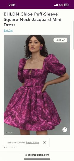 BHLDN Chloe Puff Sleeve Dress