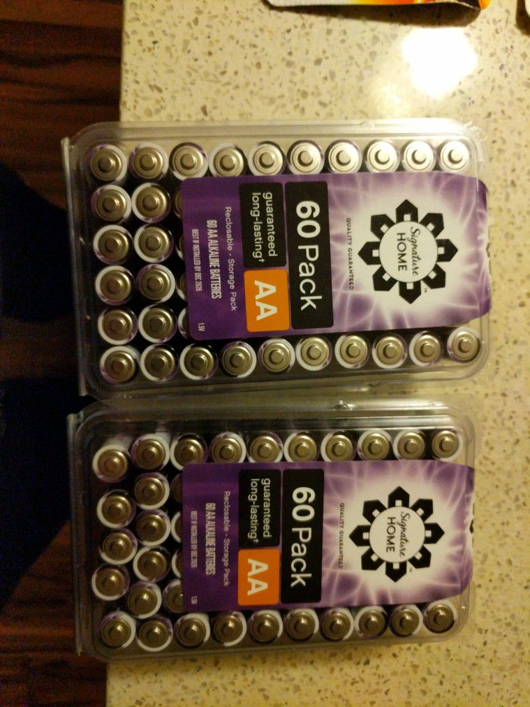 120 AA batteries