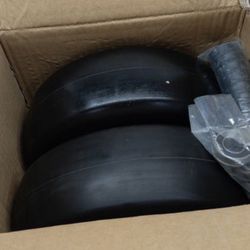 2 New 11x4.00-5 Lawn Mower Or Tractor Wheels And Tires