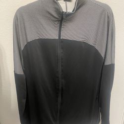 Russell Hyperflux Men’s Black Full Zip Athletic Jacket, Xl