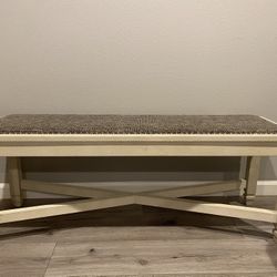 Real Solid Wood Dining Bench