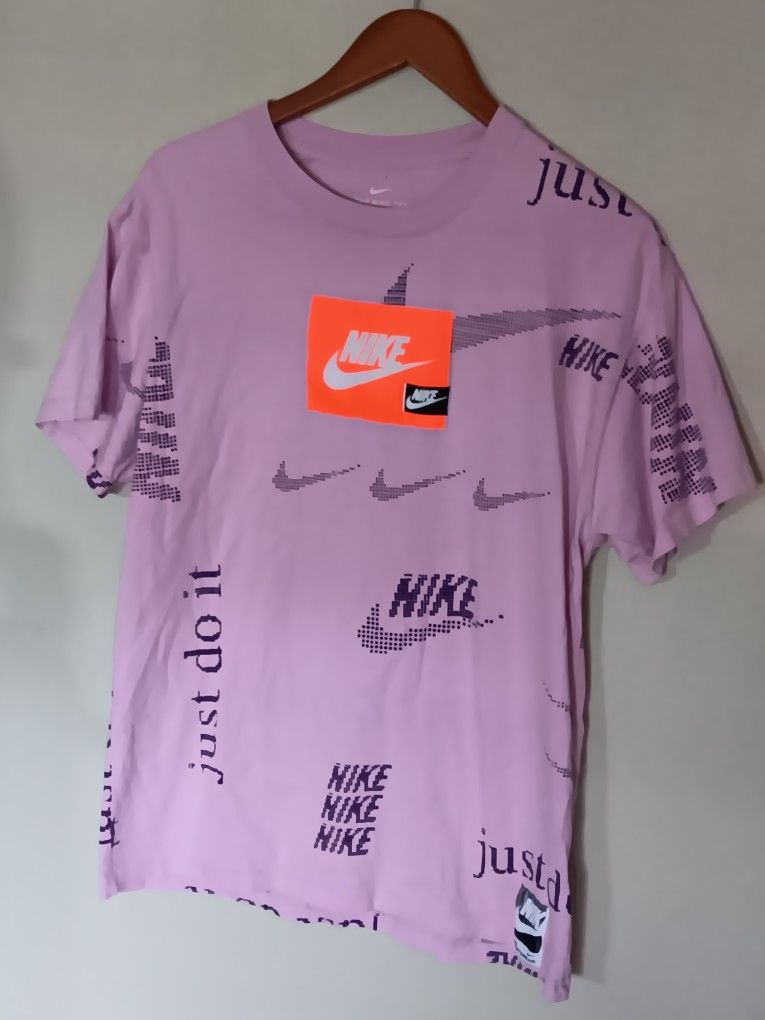 Nike Pink/purple Streetwear Tshirt