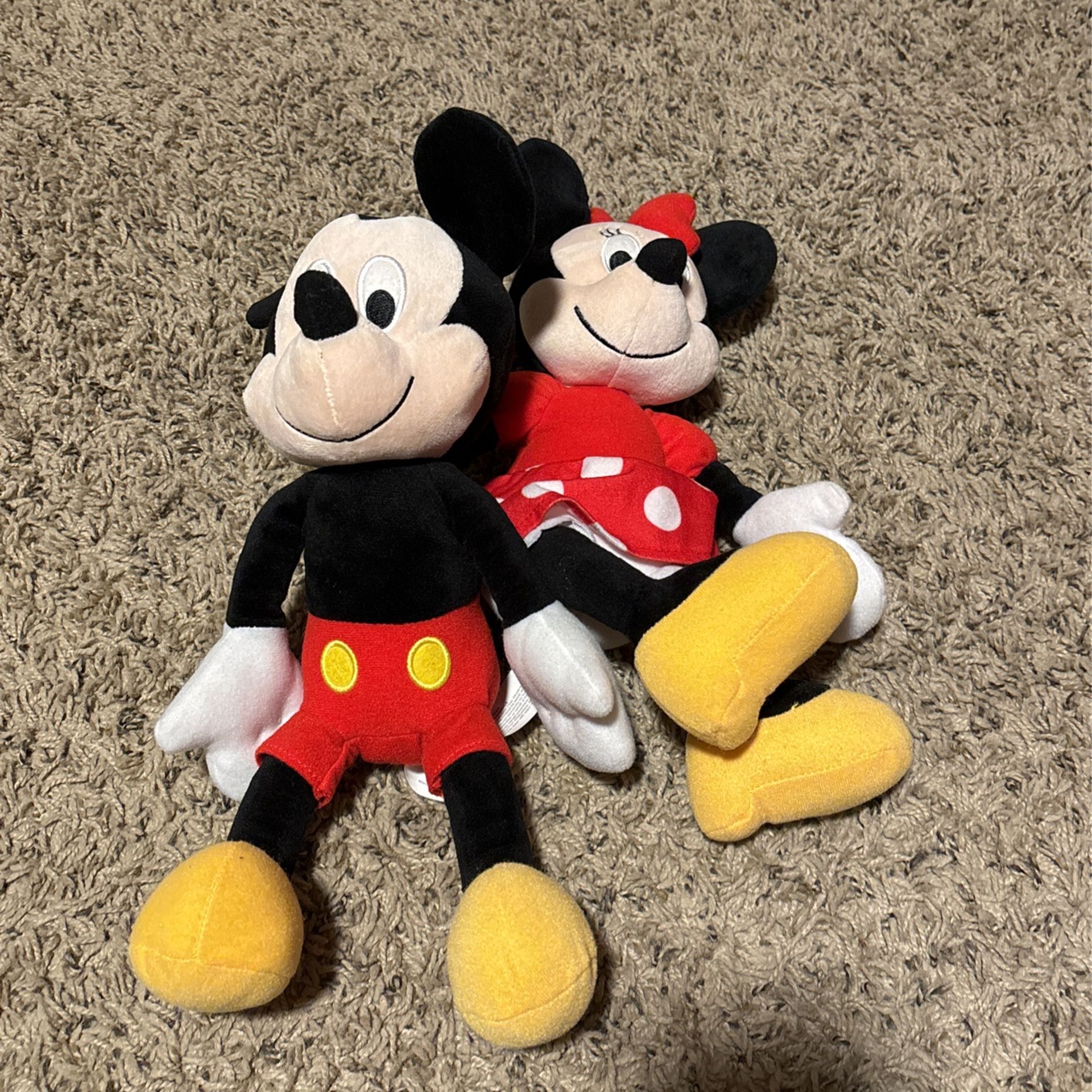 Mickey & Minnie Stuffed Animals