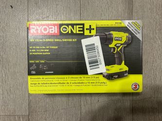 ONE+ 18V Cordless 1/2 in. Drill/Driver Kit with (1) Compact Battery and Charge