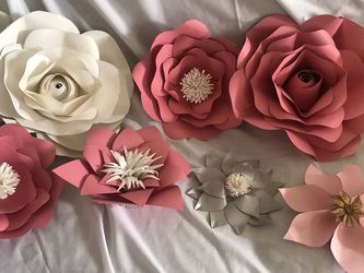 7 Flores De Cartón Para Decorar