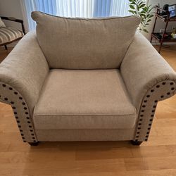 Beige Sofa Chair