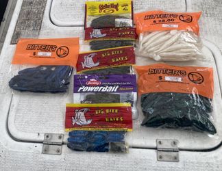 Bass Fishing Soft Plastics 