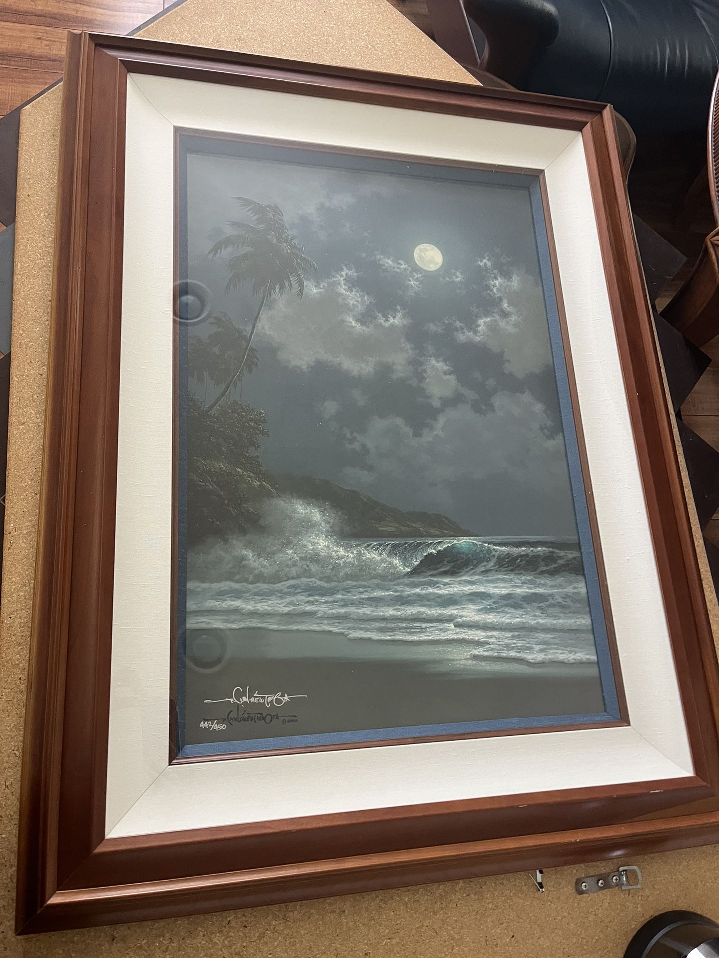 Signed Limited Edition Lithograph By Tabora - Echoed Silence