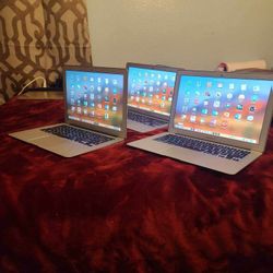 Excellent 13 Inch Apple Macbook Air Laptop Computer With Intel Core i7 Processor With Programs 