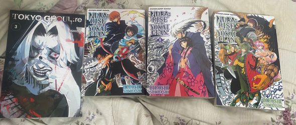 Book
Sui Ishida
Tokyo Ghoul 3
Hiroshi Shiibashi
Nura: Rise of the Yokai Clan 9: Tono Mono