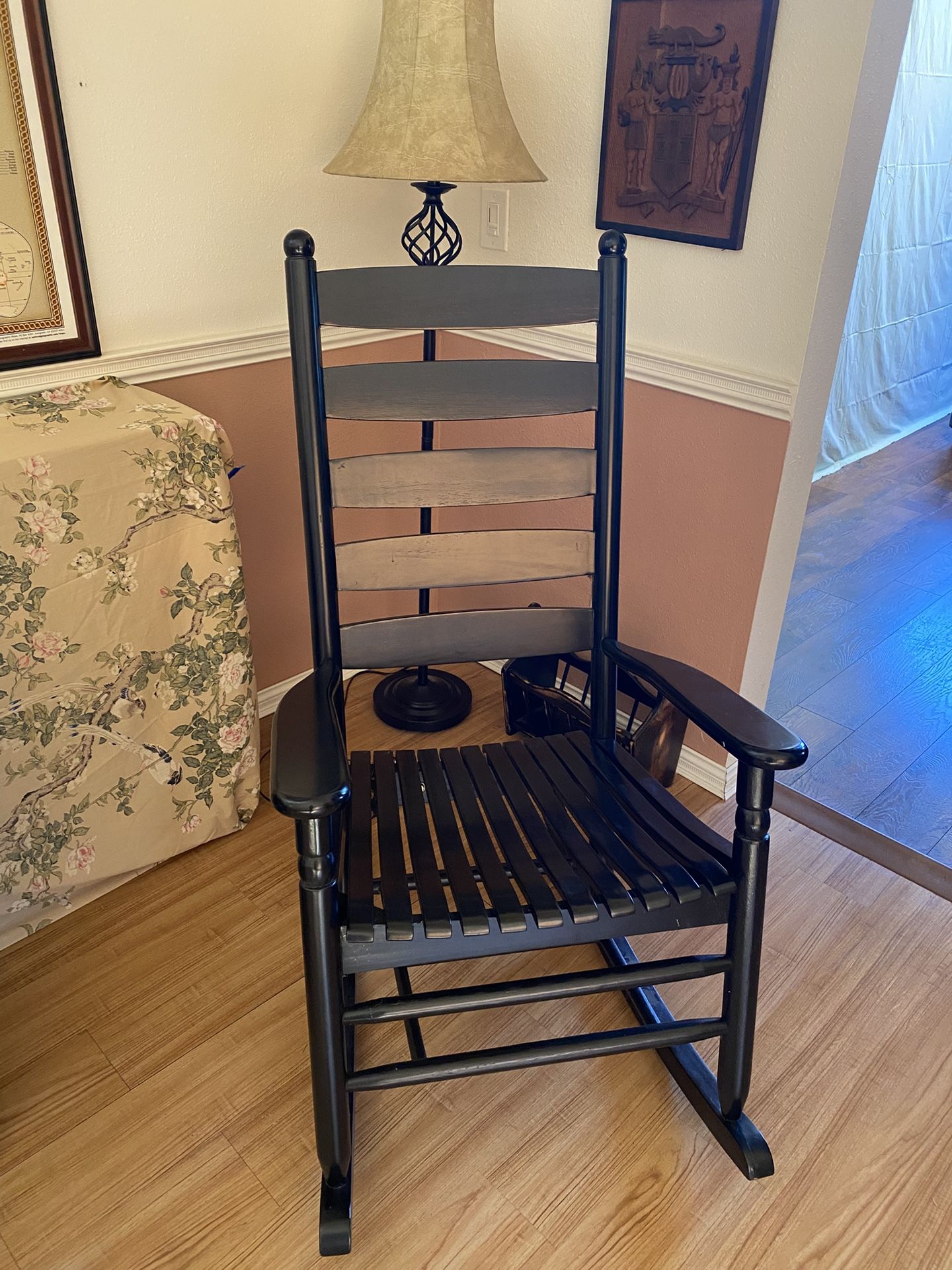 Black Rocking Chair
