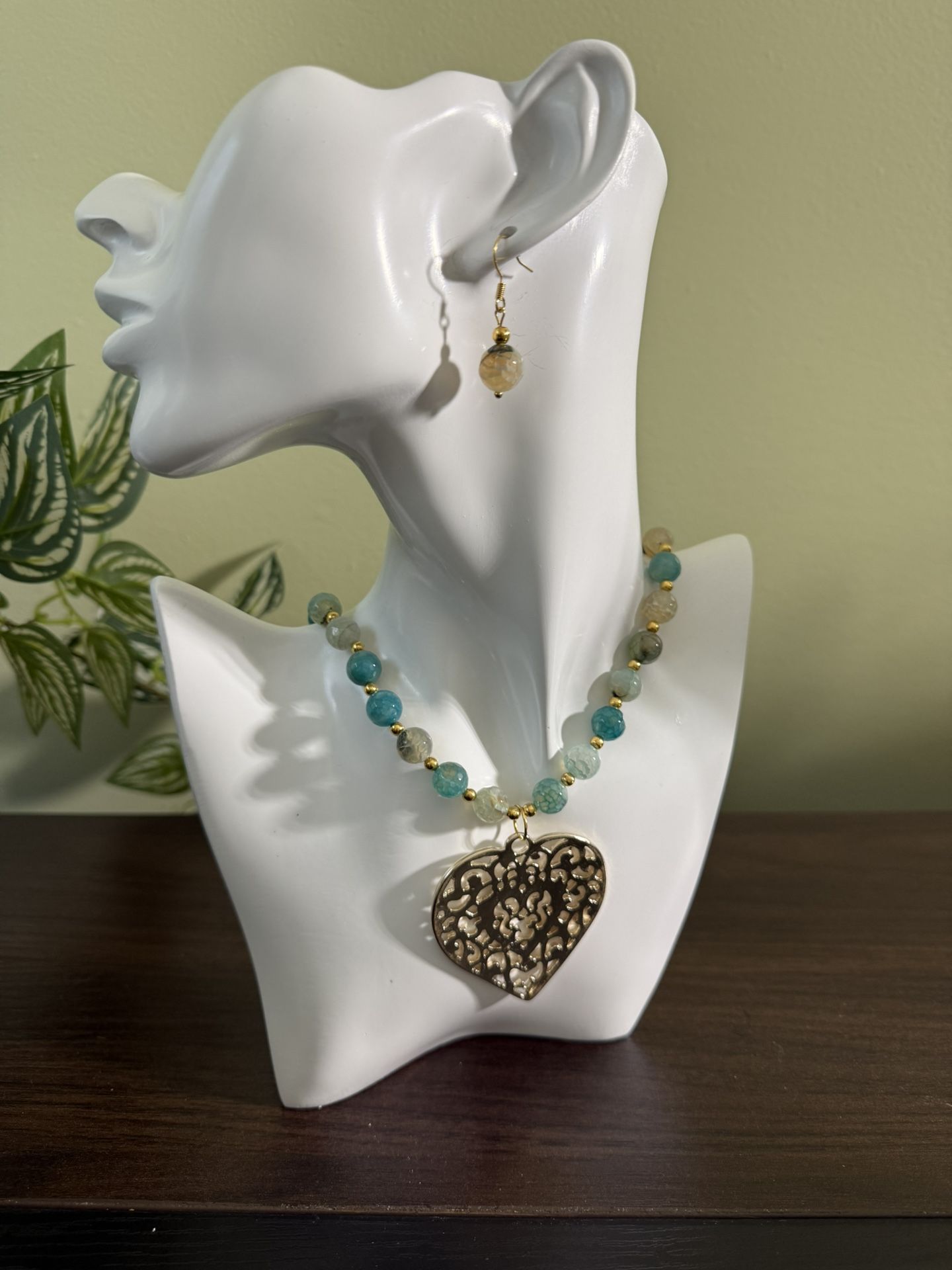 Agatha Necklace & Earrings