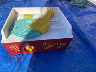 Rare Fisher Price Record Player For Kids
