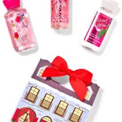 BATH AND BODY WORKS SWEET PEA MINI GIFT BOX SET